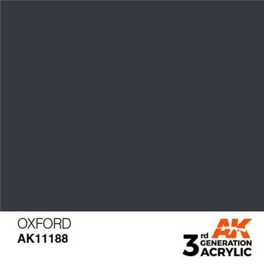 AK Interactive AK11188 Oxford Acrylic Paint 17ml (3rd Generation)